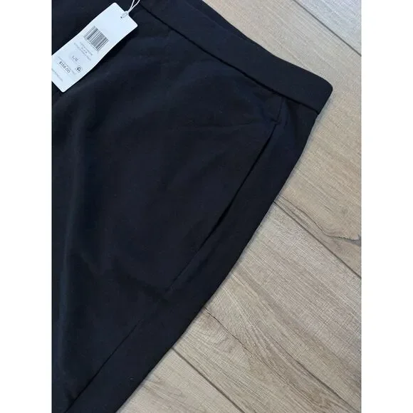 Eileen Fisher Black Slouch Ankle L Large Pants Women’s Lazy hug pant NWT $158 - Picture 3 of 7